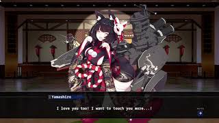 Azur Lane  Crosswave Yamashiro Marriage Scene [upl. by Toille303]