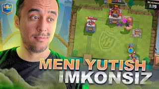 Yangi AKK Ochdim 🔥 Meni Yutish Imkonsiz ► Clash Royale 1 [upl. by Zebapda866]