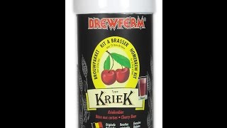 Homebrew Review  Brewferm Kriek Cherry Beer [upl. by Korman]