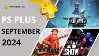 PS PLUS SEPTEMBER 2024 FREE GAMES  SEPTEMBER MONTHLY GAMES 2024 PS PLUS [upl. by Aihsital]