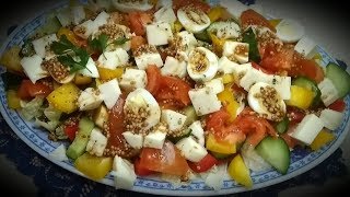 Новый Праздничный Салат quotКоролевскийquot Очень вкусный с сыром Моцарелла 2020 [upl. by Moll594]