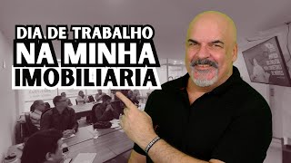 O que corretores fazem em UM DIA na MINHA IMOBILIÁRIA [upl. by Nimra826]