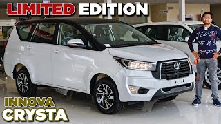 2024 Toyota Innova Limited Edition Review and Walkaround ✅🔥 l Innova Crysta Limited Edition l MRCars [upl. by Eoj]