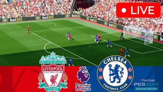 Liverpool vs Chelsea LIVE 🔴 Premier League 202425 ⚽ LIVE Match Now [upl. by Adnaluy]