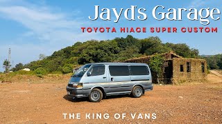 Toyota Hiace  The van you never knew you wanted Jaydsgarage [upl. by Enelaehs]