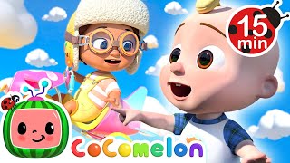 Flying Baby Airplanes Song  CoComelon  Songs and Cartoons  Best Videos for Babies [upl. by Phelps]