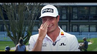 Viktor Hovland amp Brandel Chamblee Talk Golf Swing Great Interview [upl. by Ulphi]