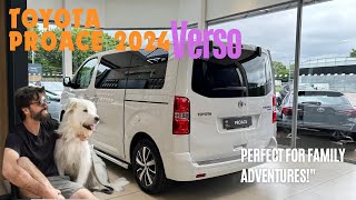 Toyota Proace Verso 2024  Full Review amp Features [upl. by Eiznik]