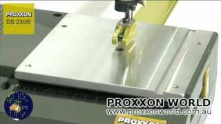 Scroll saw demonstration  Proxxon DS 230E [upl. by Ebenezer]