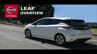 2018 Nissan LEAF Safety amp Drive Assist Technology [upl. by Aneger647]