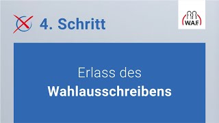 Erlass des Wahlausschreibens  Betriebsratswahl  Schritt 4 [upl. by Madai620]