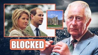 OMG⛔ Edward And Duchess Sophie BLOCKED And Thrown OUT Of St Georges Chapel During Easter Event [upl. by Giah797]