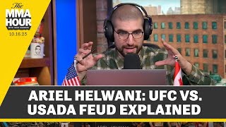 Ariel Helwani UFC vs USADA Feud Explained  The MMA Hour [upl. by Ardnovahs251]