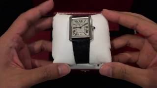 MARTINPHU  รีวิว นาฬิกา Cartier Tank Solo XL 65 [upl. by Anilef]