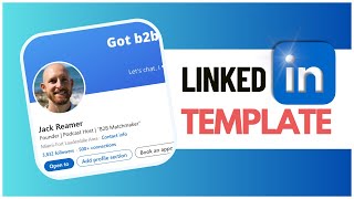 This LinkedIn Template Will Help You Get More Leads [upl. by Linder]