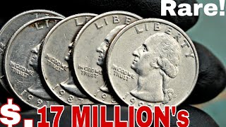 Top 5 Most Valuable Washington Quarter Rare Quarter Dollar Coins Worth Big money Coins Worth money [upl. by Manchester]