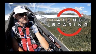 Glider pilot gets low on final glide in the French Alps [upl. by Natala924]