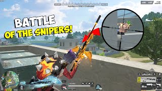 AWM VS AWM SNIPER BATTLE ROS GAMEPLAY [upl. by Maxma]