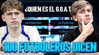 100 FUTBOLEROS DICEN DAVO vs TEO  ESPECIAL 100K SUSCRIPTORES [upl. by Shanda]