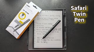 Lamy Safari Twin Pen EMR Unboxing and Review [upl. by Carlin]