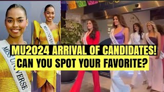 mu2024 Arrival of candidates upcoming miss universe 2024 competition [upl. by Amalberga]