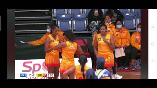 Asian Netball Championship 2022 Singapore  Malaysia vs Sri Lanka  1st quarter [upl. by Airtina]