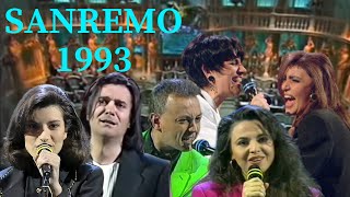 SANREMO 1993 TUTTE LE CANZONI RUGGGERI ZERO PAUSINI [upl. by Greg]