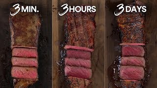 Time Experiment How long should you cook your STEAK [upl. by Fidellas292]