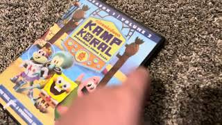 SpongeBob Camp coral DVD unboxing 003 [upl. by Presley]