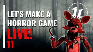 🔴LIVE🔴Making a Horror Game  C  Dev Stream  UE5  GAME GIVEAWAY [upl. by Alphonse]