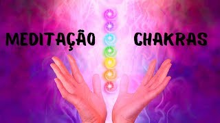 Chakras  Meditação Guiada para Alinhamento dormir bem [upl. by Hoffert]