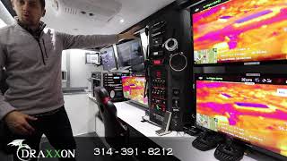 DRAXXON DX1000 UAS Command Center Interior Tour [upl. by Damal]