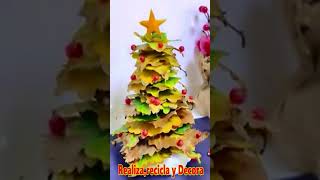 🎄 Mini Árboles de Navidad Fáciles y Hermosos 🌟 ¡Hazlos Tú Mismo [upl. by Amabil609]