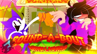 RoundaBout WITH LYRICS  COVER   FNF VS SonicEXE 30  FT  MinxxuMinxy amp viiolettaisme [upl. by Rammaj]