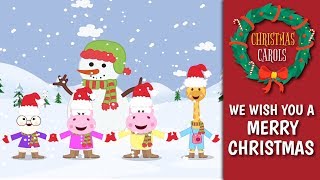 We Wish You A Merry Christmas with Lyrics  Christmas Carols for Children Love to Sing [upl. by Schwejda]