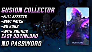 GUSION COLLECTOR SKIN SCRIPT NO PASSWORD gusionscript [upl. by Nonnaehr935]