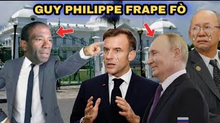 22 NovSe sèl Guy Philippe Ki ka fè Yon Travay konsa Pou Sove peyi aMacron WontPoutine Pale [upl. by Aramoix]