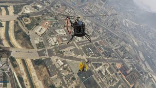 Sparrow vs Railju en GTA V ONLINE [upl. by Anerual]