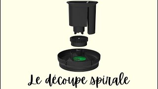 Test  le nouveau découpe spirale [upl. by Kloman]