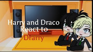 Harry and Draco react to Drarrycredits to •little kiwi•gacha clubDrarry [upl. by Eiznekcam]