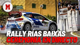 RALLY RÍAS BAIXAS 2024 EN DIRECTO I Ceremonia de salida en vivo [upl. by Nnylarej]