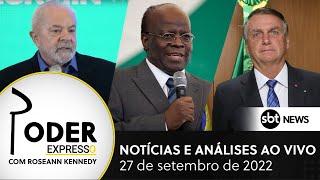 Joaquim Barbosa declara apoio a Lula Violência política marca eleições 2022 Disputa em SP esquenta [upl. by Laoj]