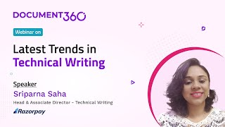 Webinar on Latest Trends in Technical Writing [upl. by Idram900]