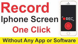 Best Free Screen Recorder for iPhone amp HOW to Record iPhone Screen [upl. by Bathsheb]