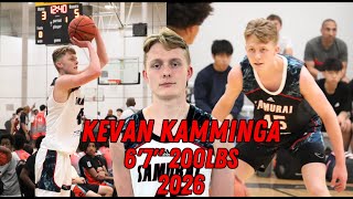 Kevan Kamminga 2026 67quot 200lb Hoop Group Highlights 2024 [upl. by Occer]