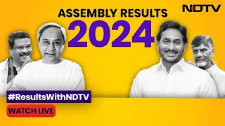 Assembly Election Results 2024 LIVE  Andhra Pradesh Results  Odisha Election Results  NDTV 24x7 [upl. by Coady]