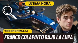 F1 HOY Franco Colapinto bajo la lupa [upl. by Georgine]