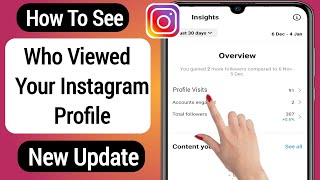 How To See Who Viewed Your Instagram Profile New Update 2023  Who Viewed Instagram Profile [upl. by Larimor769]