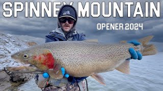 OPENING DAY 2024  Spinney Mountain Reservoir  Fly Fishing for LARGE TROUT [upl. by Zurciram795]