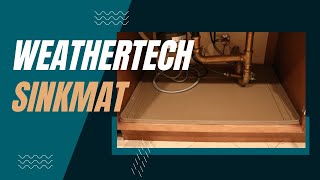 Weathertech SinkMat Under Sink Cabinet Waterproof Protection Mat 1080WebShareName [upl. by Aihsyn]